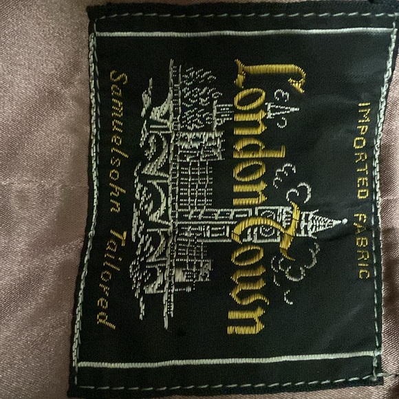 Vintage London Town Samuelsohn Tailored Tweed Wool Overcoat. - Picture 3 of 14